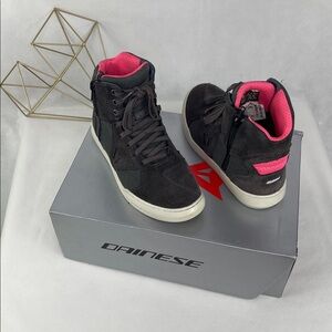 Dainese Anthracite/Fuchsia Metropolis Lady Shoes Motorcycle